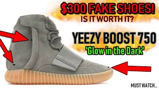 $300 FAKE YEEZY 750’s | REVIEW & UNBOXING | worth it?