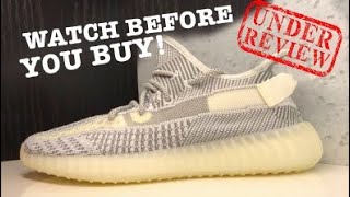 ADIDAS YEEZY 350 STATIC V2  NON-REFLECTIVE SNEAKER HAS REFLECTIVE! HONEST DETAILED REVIEW #YEEZY