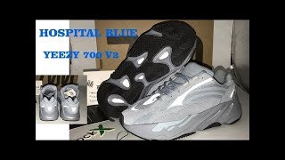 ADIDAS YEEZY 700 V2 HOSPITAL BLUE REVIEW
