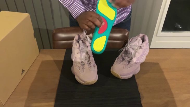 Adidas Yeezy 500 soft vision unboxing Dutch first look