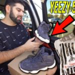 EARLY LOOK AT THE NEW YEEZY 500 HIGH SLATE W/ QIAS OMAR ! SOLD OUT SNEAKER PICKUP VLOG !