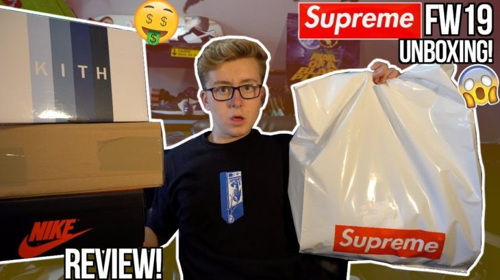 INSANE Supreme, Nike & YEEZY Unboxing and Review! | Supreme Fall 2019 Pickups And Palace