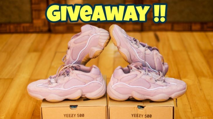 INSANE YEEZY 500 SOFT VISION GIVEAWAY !! TWO PAIRS!! Review + On feet