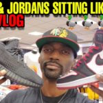 Jordan 1 BloodLine & Yeezy 350 Black Static SITTING LIKE DUCKS 🦆🦆🦆 MALL VLOG!!!!