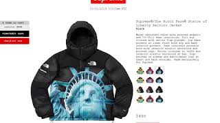 SupCopAuto: Supreme FW19 Week 10 LIVE Cop Video – The North Face Statue of Liberty Baltoro