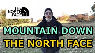 【THE NORTH FACE】”MOUNTAIN DOWN JACKET”着用レビュー