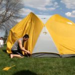 The North Face Kaiju 6 tent set up