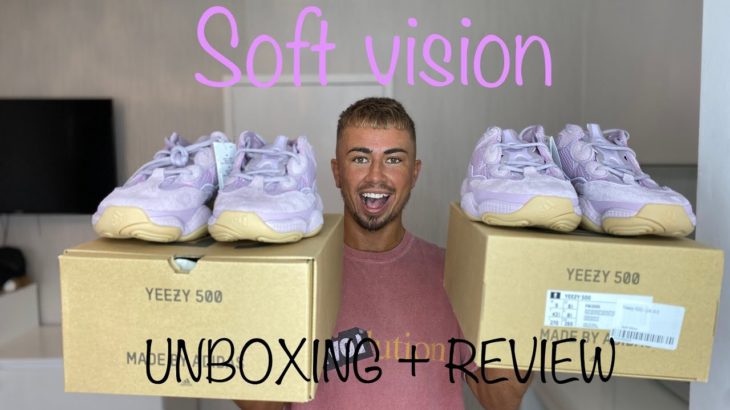 YEEZY 500 SOFT VISION UNBOXING|REVIEW