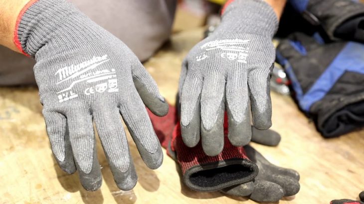 kinco Milwaukee North Face Summer / Winter / cut resistant work gloves.