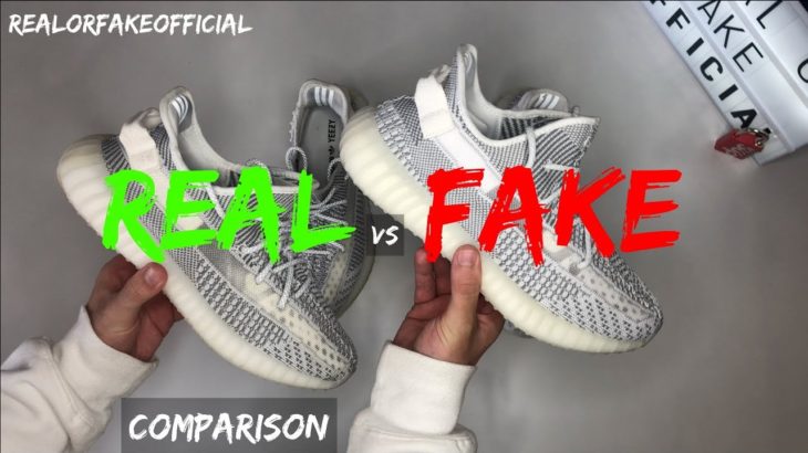 ADIDAS YEEZY 350 BOOST V2 STATIC COMPARISON REAL VS FAKE