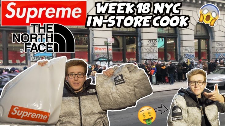 CRAZY SUCCESSFUL Supreme X The North Face Week 18 FW19 NYC VLOG! | ON BODY REVIEW! | $1,000 JACKET