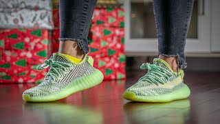 How Adidas Screwed This Up! | Adidas Yeezy 350 V2 YEEZREEL REFLECTIVE ON FEET REVIEW