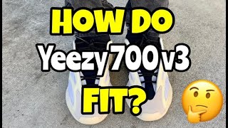 How do Yeezy 700 v3 fit