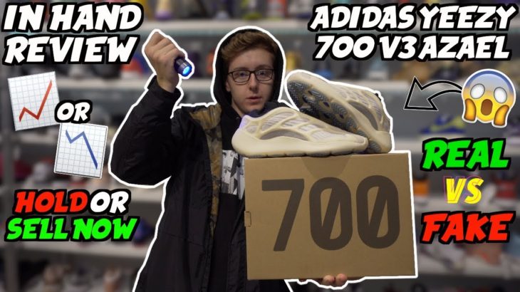 IN HAND REVIEW Adidas Yeezy 700 V3 “Azael” | HOLD OR SELL NOW! | HOW TO REAL vs FAKE!
