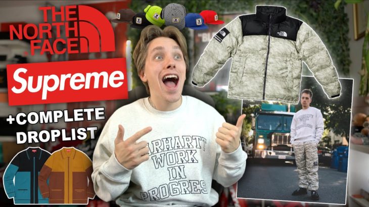 Supreme Is FINALLY Dropping The North Face Paper Nupste! COMPLETE DROPLIST