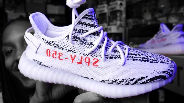 WHATS DIFFERENT ABOUT THIS RESTOCK PAIR OF YEEZY ZEBRA 350 V2