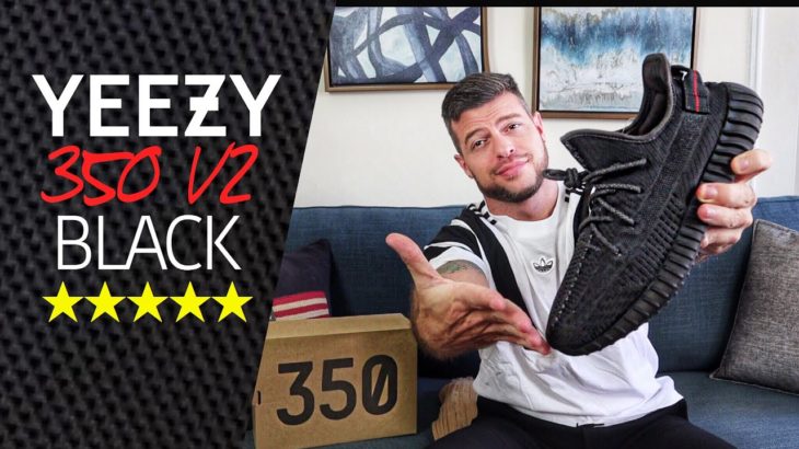YEEZY 350 V2 BLACK NON-REFLECTIVE | Unboxing, REVIEW, and On-Foot Styling