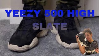 YEEZY 500 HIGH SLATE (GRADE SCHOOL)