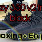 Yeezy 350 v2 black unboxing + En pie