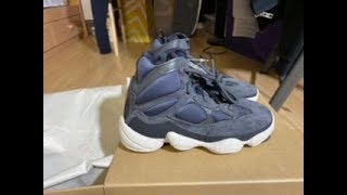 Yeezy 500 high slate review