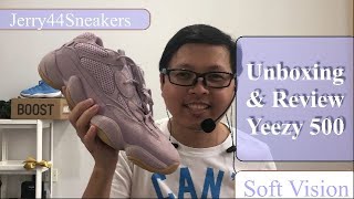 Yeezy 500 soft vision Unboxing & Review