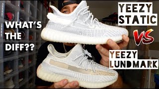 Yeezy Static vs Yeezy Lundmark. What is the difference?