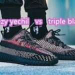 Yeezy “Yechil” VS “triple black“
