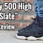 adidas Yeezy 500 High “Slate” Review & On Feet