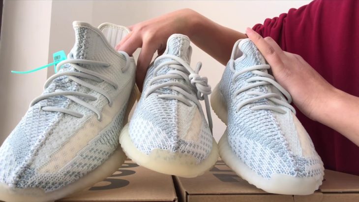 updated！Yeezy boost 350v2 cloud white real or top？