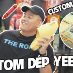 Custom Dép Yeezy | Custom Adidas Yeezy Slide