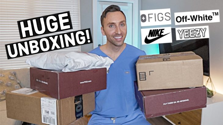 DOCTOR HAUL | SCRUBS, SNEAKERS, & More (Nike, Yeezy, Off-white)