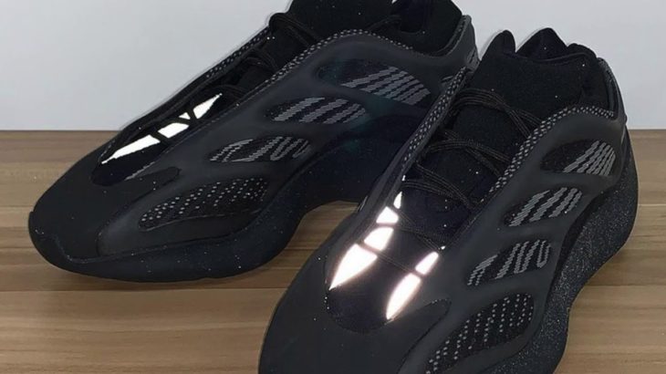 First look at the Adidas Yeezy 700 v3 black colorway