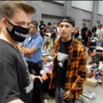 Guy Gets Busted Trading Fake Vlone At SneakerCon. Yeezy Busta Gets Involved