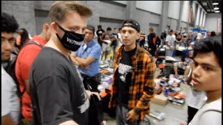 Guy Gets Busted Trading Fake Vlone At SneakerCon. Yeezy Busta Gets Involved
