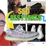 I Bought the BEST FAKE YEEZYS from Wish (REAL VS FAKE)