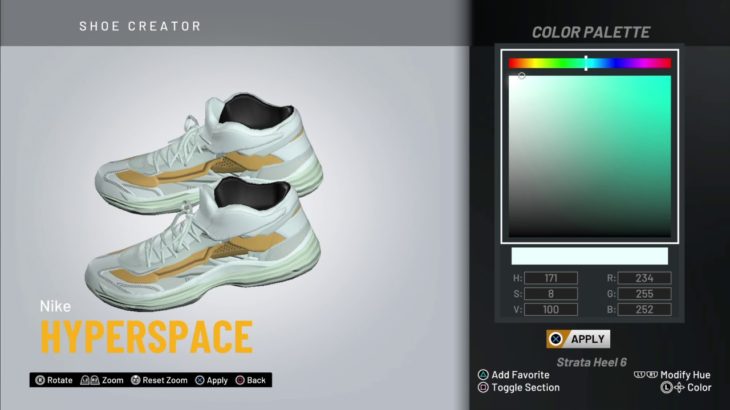 NBA2K20 – How to make Yeezy 350 V2 Hyperspace