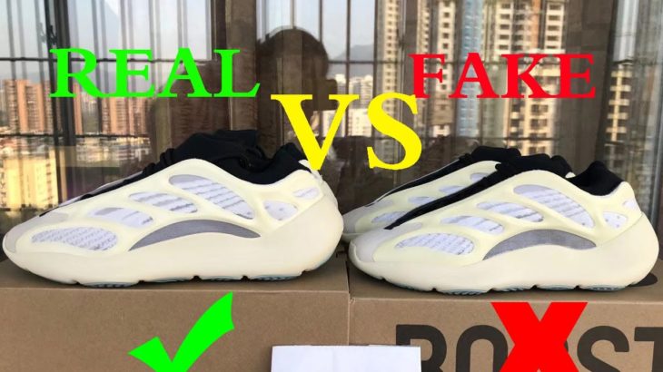 Real VS Fake Adidas yeezy 700 v3 Azael review & on feet from kicklois.com