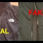 Real vs Fake North Face fleece. How to post counterfeit Northface fleece jacket