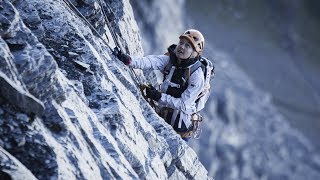 SASHA DIGIULIAN – FIRST FEMALE ASCENT ON NORTH FACE OF EIGER with climbing partner CARLO TRAVERSI