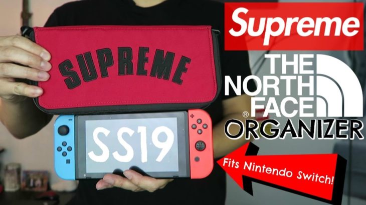 Supreme x The North Face Organizer Fits Nintendo Switch! | REVIEW
