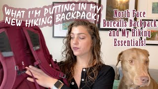 WHAT I’M PUTTING IN MY NEW HIKING BACKPACK! North Face Borealis Backpack and My Hiking Essentials!