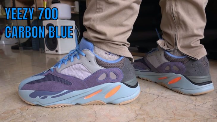 WHY IS THE YEEZY 700 CARBON BLUE SO GOOD? (On-feet Review)