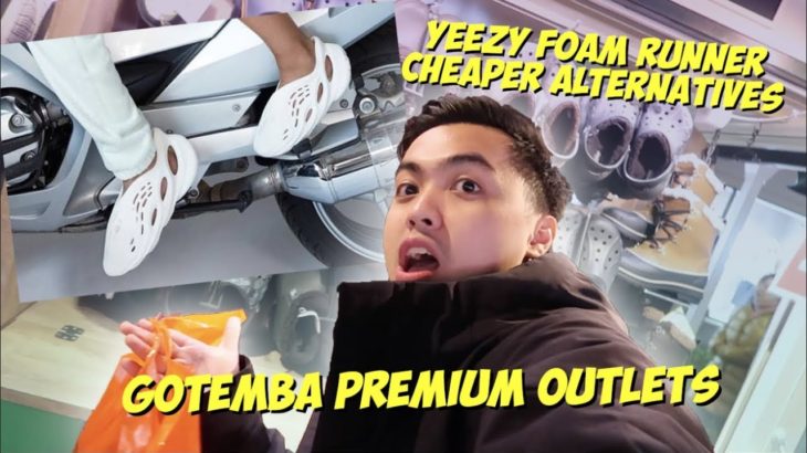 YEEZY Foam Runner Cheaper Alternatives (Japan Shopping Part 3) | ChummiTV