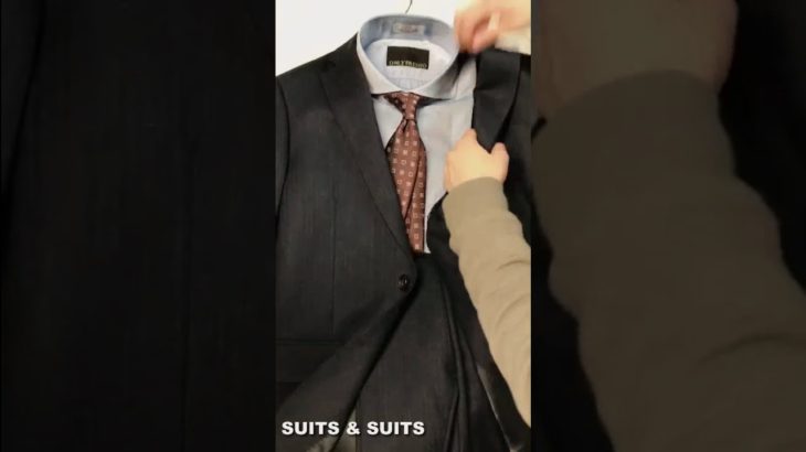 【30秒】シャツ×ネクタイ 鉄板コーデ3種   スーツ＆スーツ