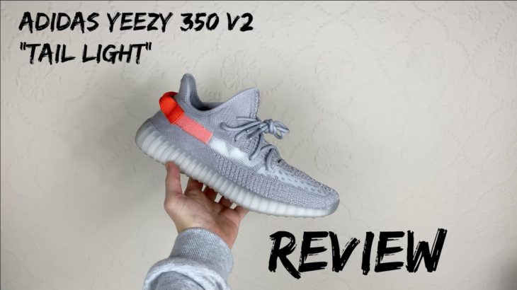 ADIDAS YEEZY 350 V2 BOOST TAIL LIGHT REVIEW + ON FOOT