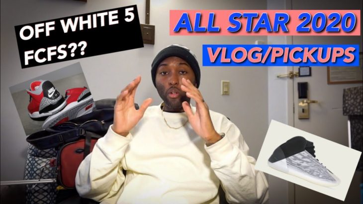 ALLSTAR WEEKEND CHICAGO VLOG DAY 1 + Pickups, Kanye giving out Yeezy QNTM?! Off White 5 Update