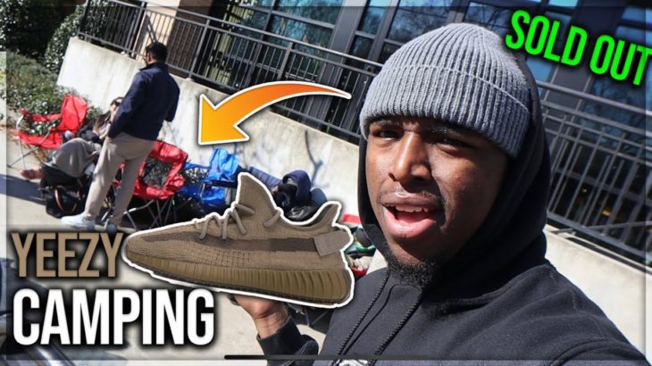 Camping For Adidas Yeezy Boosy 350 V2 Earth!!!