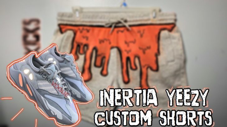Custom yeezy inertia Shorts 💧