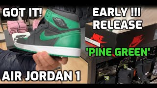 EARLY RELEASE! AIR JORDAN 1 PINE GREEN on adidas YEEZY 350 V2 EARTH DAY