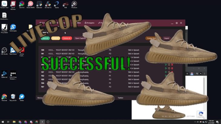 LIVE COP: Yeezy Boost 350 V2 EARTH + Review!
